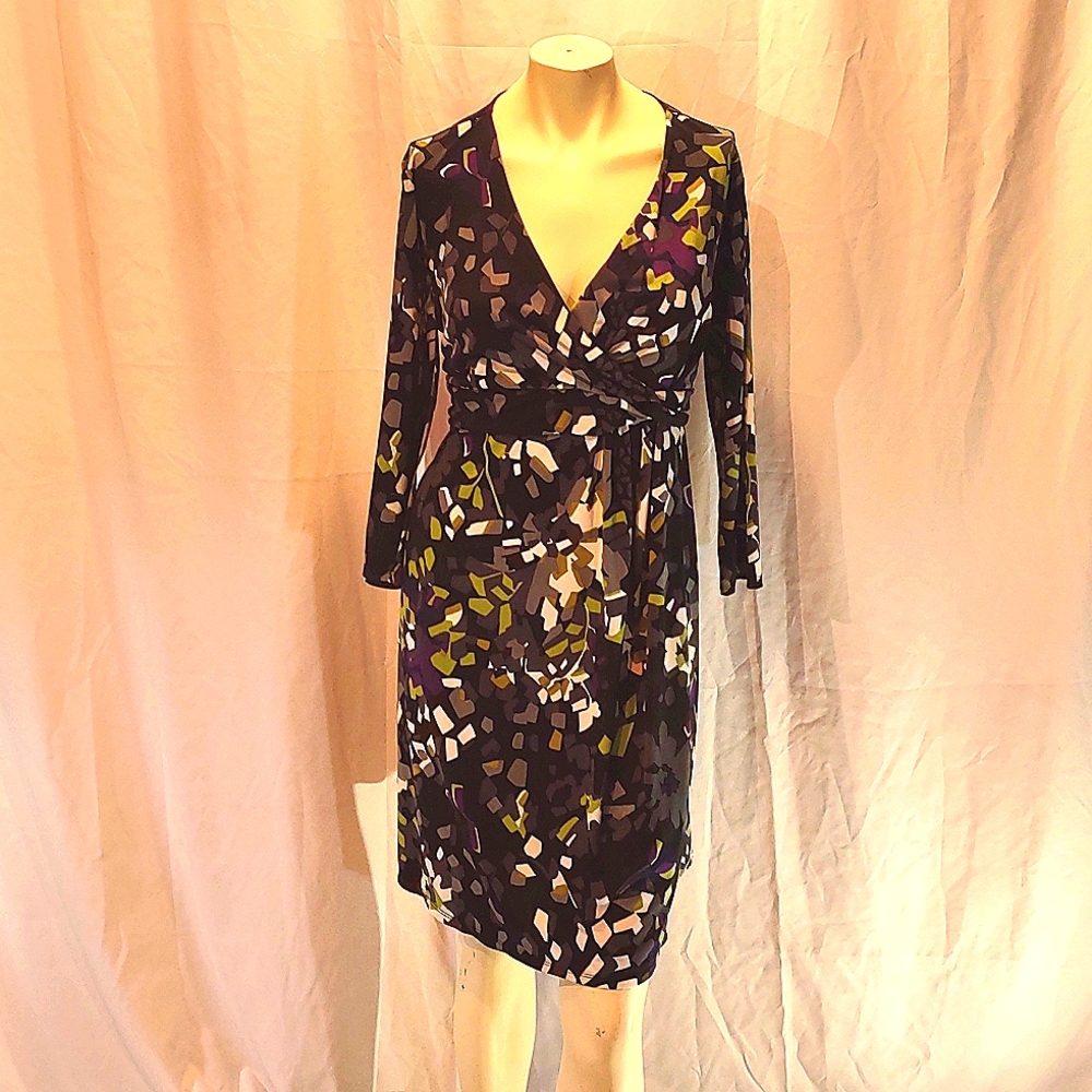 Liz Lange Size XL Maternity Black long sleeve Mini Dress $15
